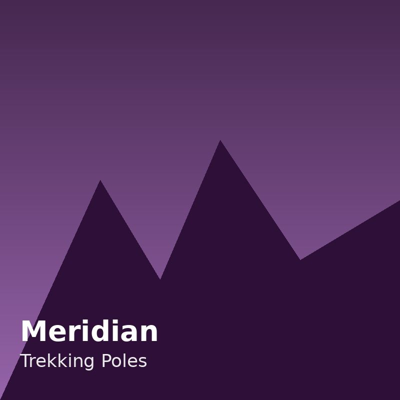 Meridian Trekking Poles (pair)