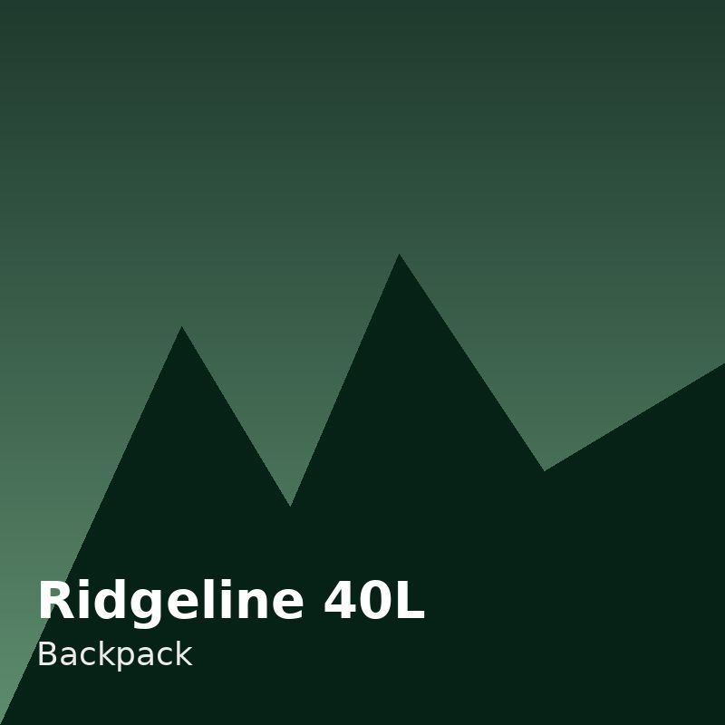Ridgeline 40L Backpack